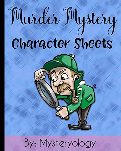 Murder Mystery Character Sheets