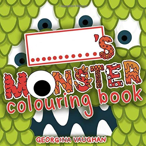 MONSTER colouring book
