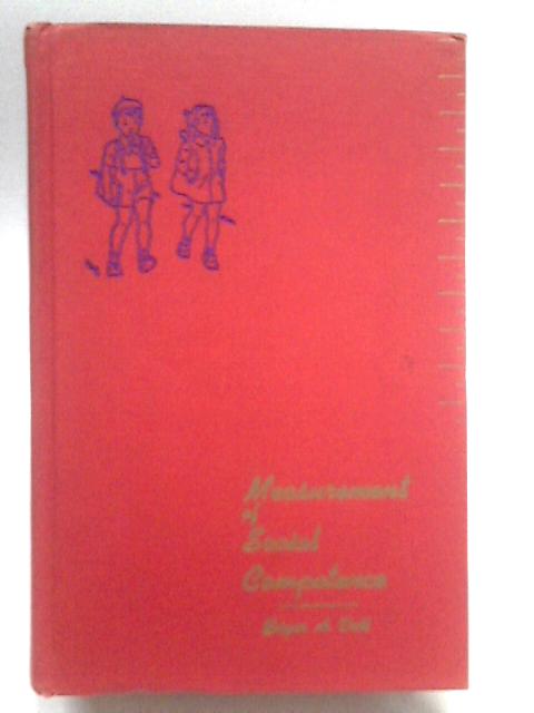 The Measurement of Social Competence. A Manual for the Vineland Social Maturity Scale
