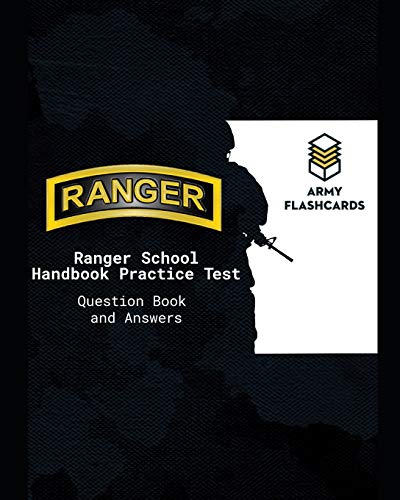Ranger School Handbook Practice Test Questions Book Army Flashcards