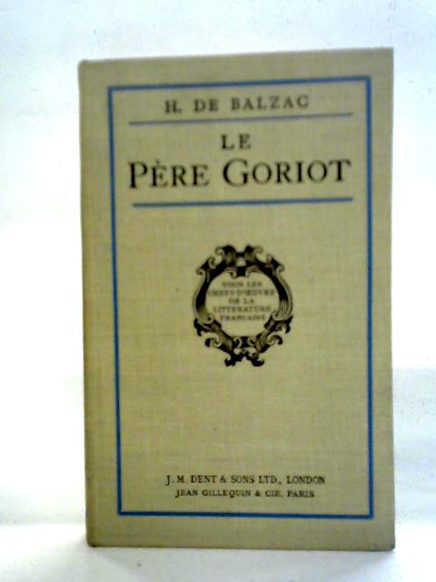 Le Pere Goriot
