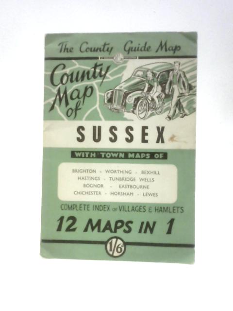 County Map of Sussex