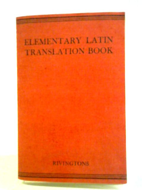 Elementary Latin Translation Book