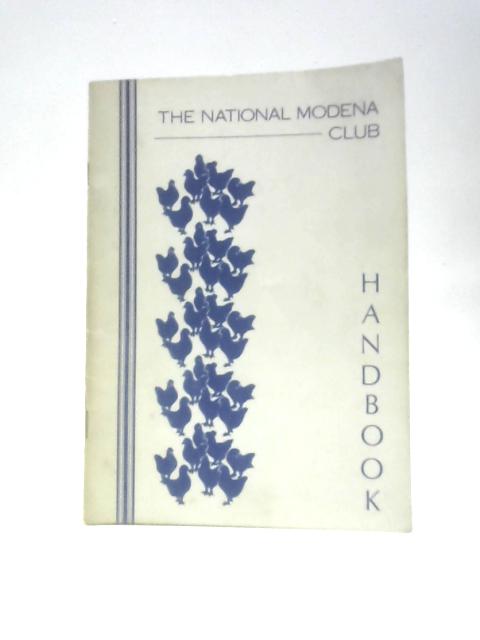 National Modena Club Handbook, 1931