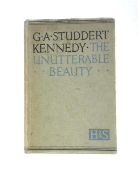 The Unutterable Beauty