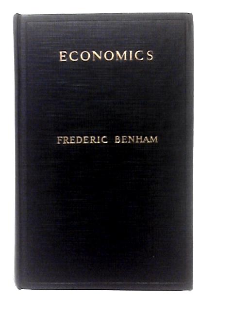 Economics; A General Textbook For Students