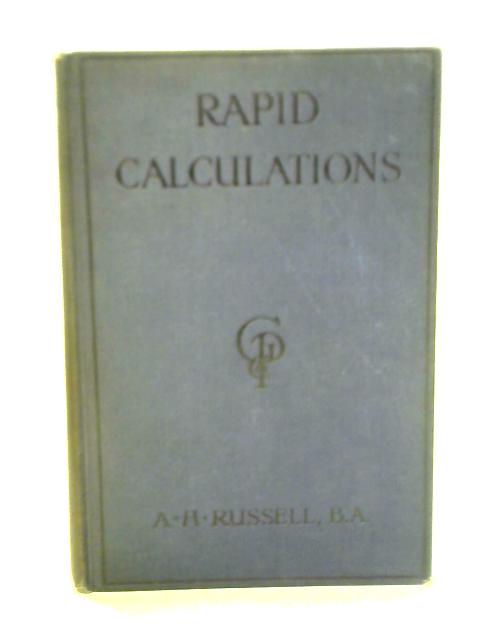 Rapid Calculations