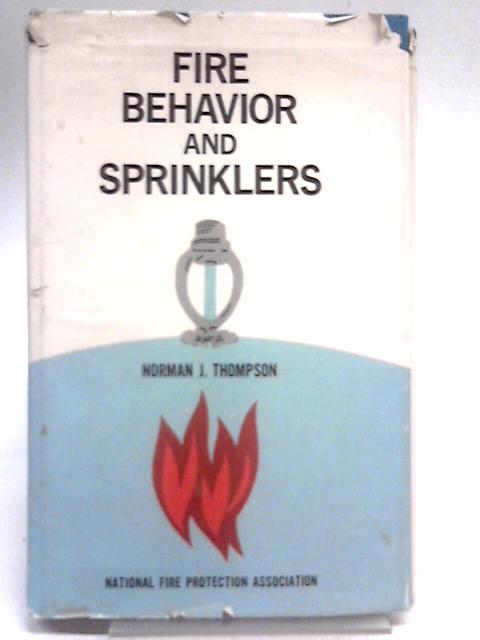 Fire Behavior and Sprinklers