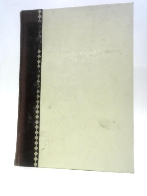 The Oxford Universal Dictionary Illustrated. Volume II N-Z