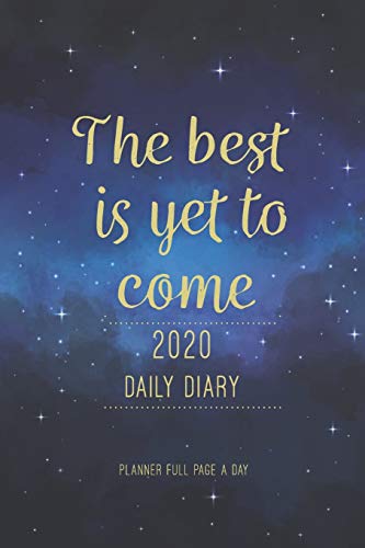 2020 Daily Diary Planner Full Page a Day