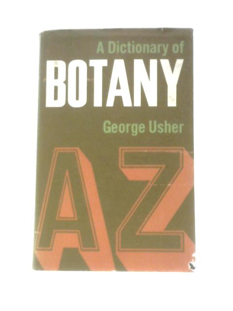 A Dictionary of Botany