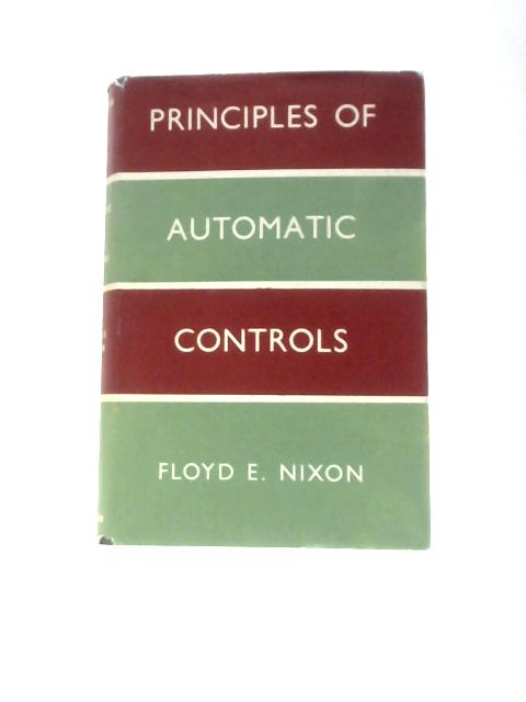Principles of Automatic Controls