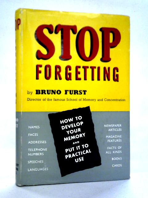 Stop Forgetting