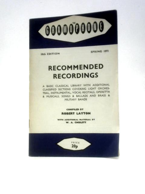 The Gramophone Recommended Recordings
