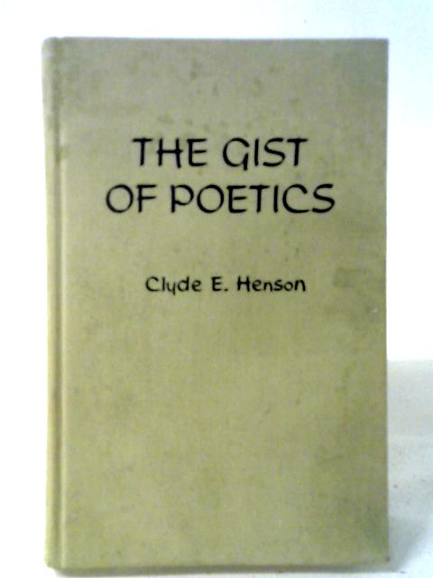 The Gist of Poetics