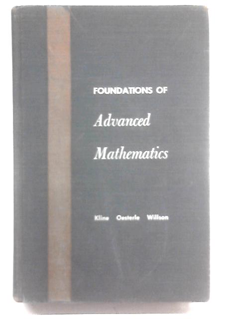 Foundations of Advanced Mathematics