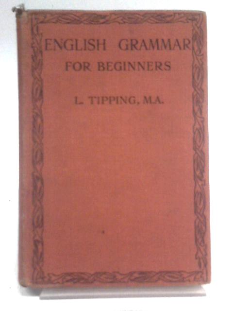 An English Grammar for Beginners
