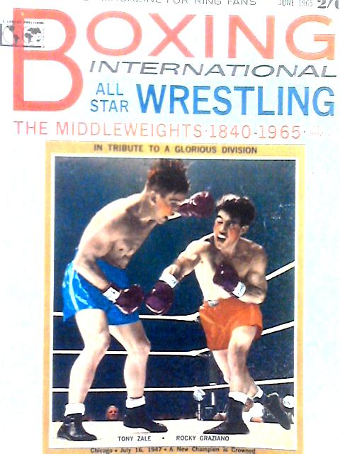 Boxing International, All Star Wrestling, Volume 1 #6, June 1965