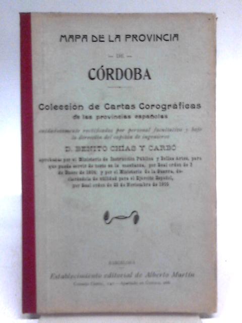Mapa de la Provincia de Cordoba