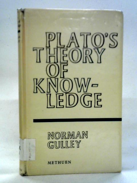 Plato's Theory of Knowledge | Old & Rare at World of Books