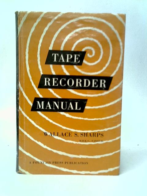 Tape Recorder Manual