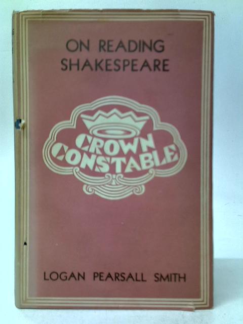 On Reading Shakespeare