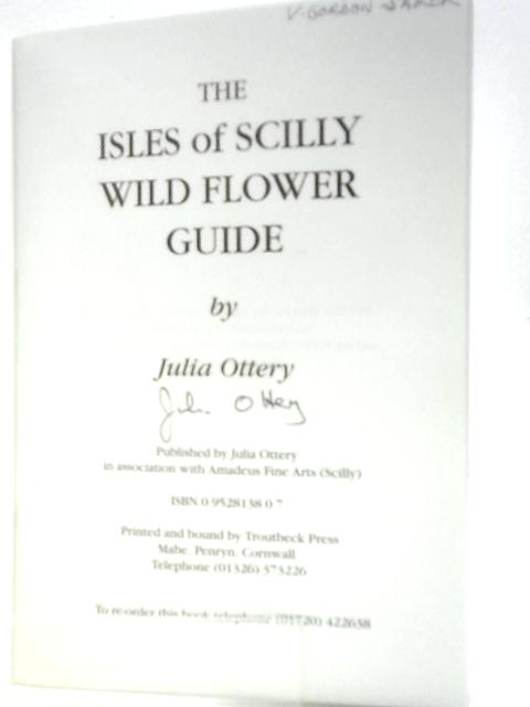 Isles of Scilly Wild Flower Guide
