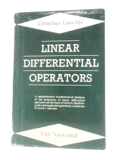 Linear Differential Operators
