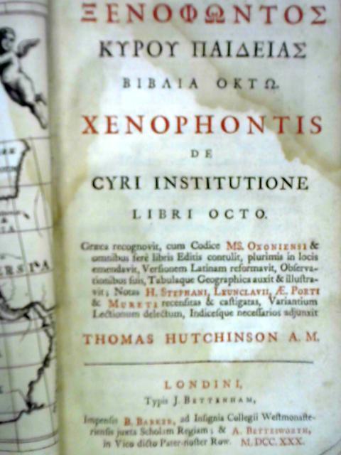 Xenophontis De Cyri Institutione Libri Octo