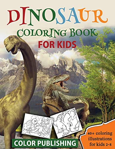 Dinosaur coloring book for Kids