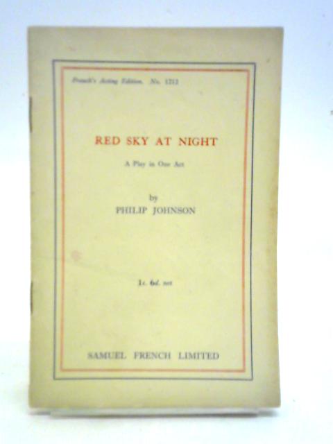 Red Sky at Night