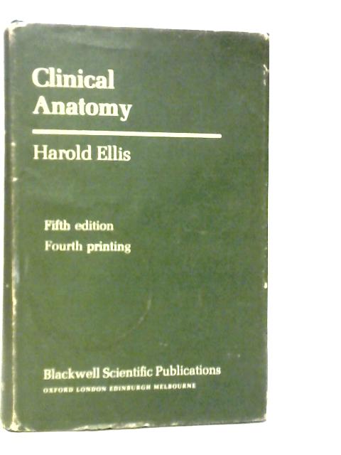 Clinical Anatomy, A Revision and Applied Anatomy for Clinical Students