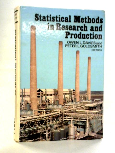 Statistical Methods in Research and Production | Old & Rare at World of ...