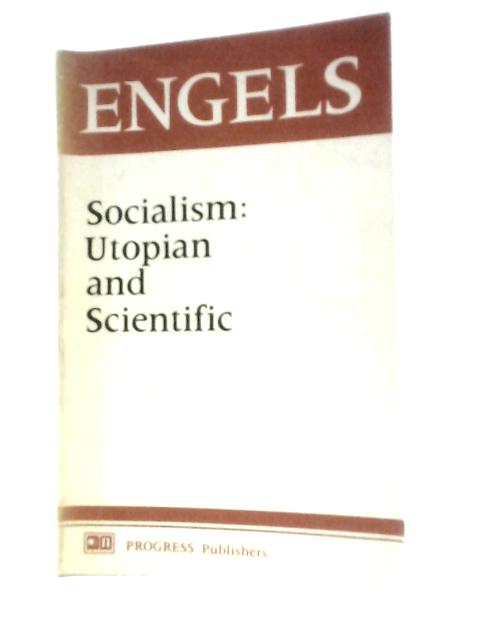 Socialism: Utopian and Scientific