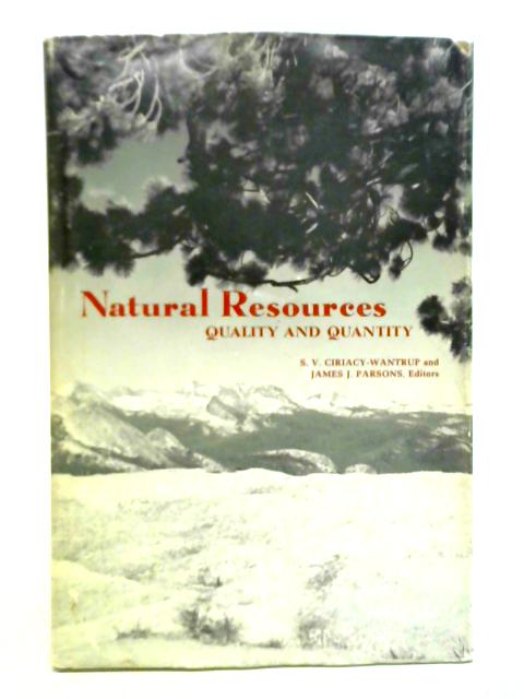 Natural Resources - Quality And Quantity