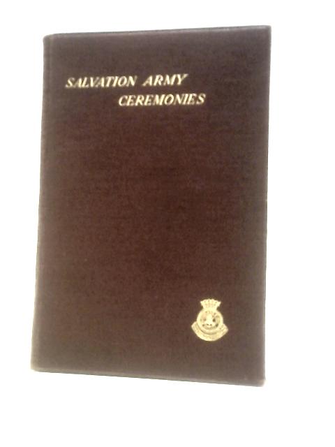 General Orders for Conducting Salvation Army Ceremonies