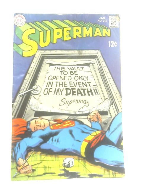 Superman No 213 Jan 1969
