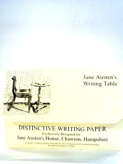 Jane Austen's Writing Table - Distinctive Writing Paper