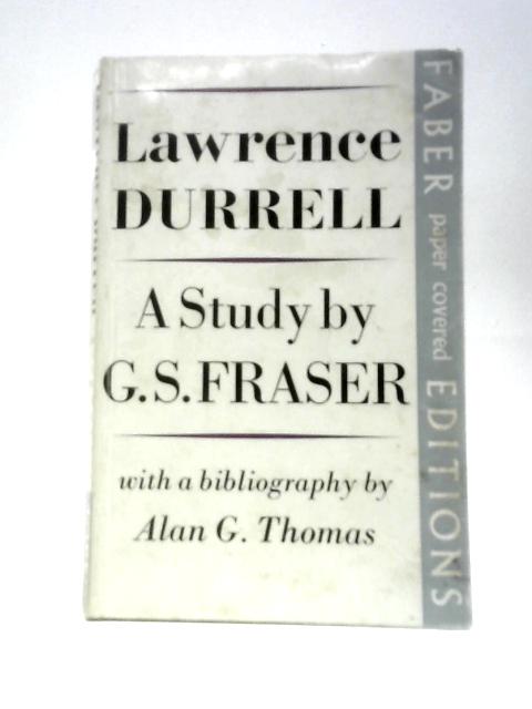 Lawrence Durrell: A Study