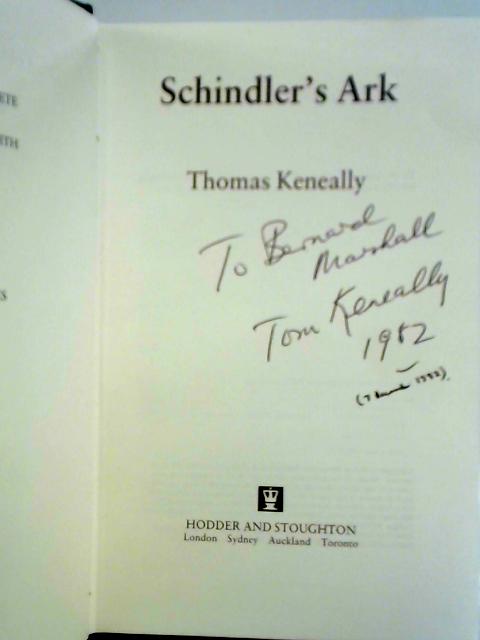 Schindler's Ark [Signed by Thomas Keneally]