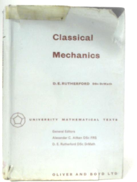 Classical Mechanics