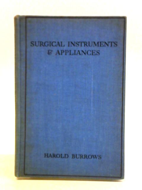 Surgical Instruments And Appliances Used In Operations