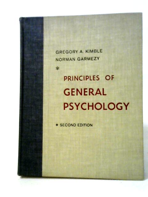 Principles of General Psychology