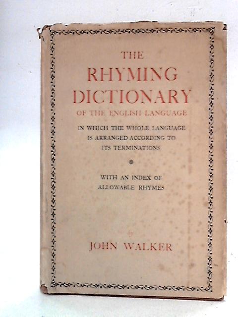 The Rhyming Dictionary of The English Language