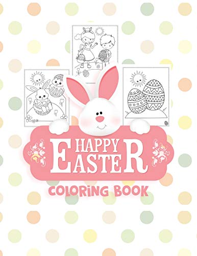 Happy Easter Coloring Book