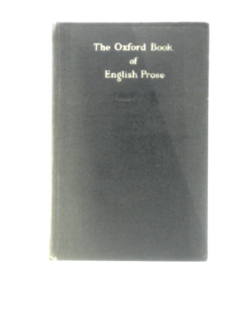 The Oxford Book of English Prose