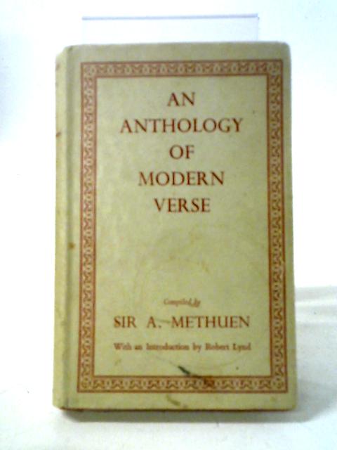 An Anthology of Modern Verse