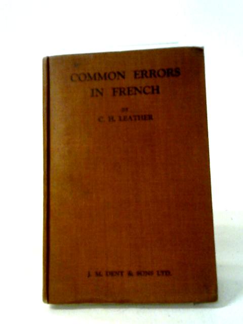 Common Errors in French