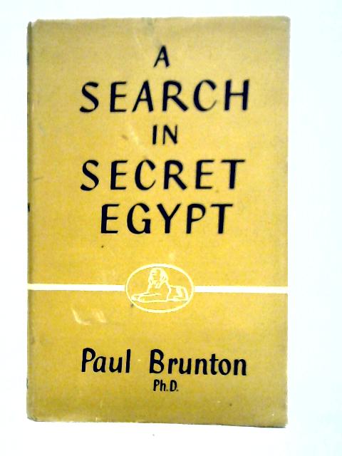A Search in Secret Egypt