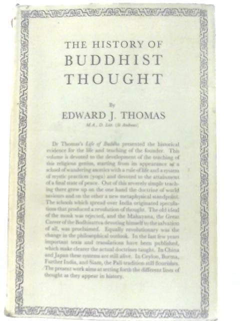 The History of Buddhist Thought